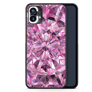 Nothing Phone (1) Case - Pink Crystals