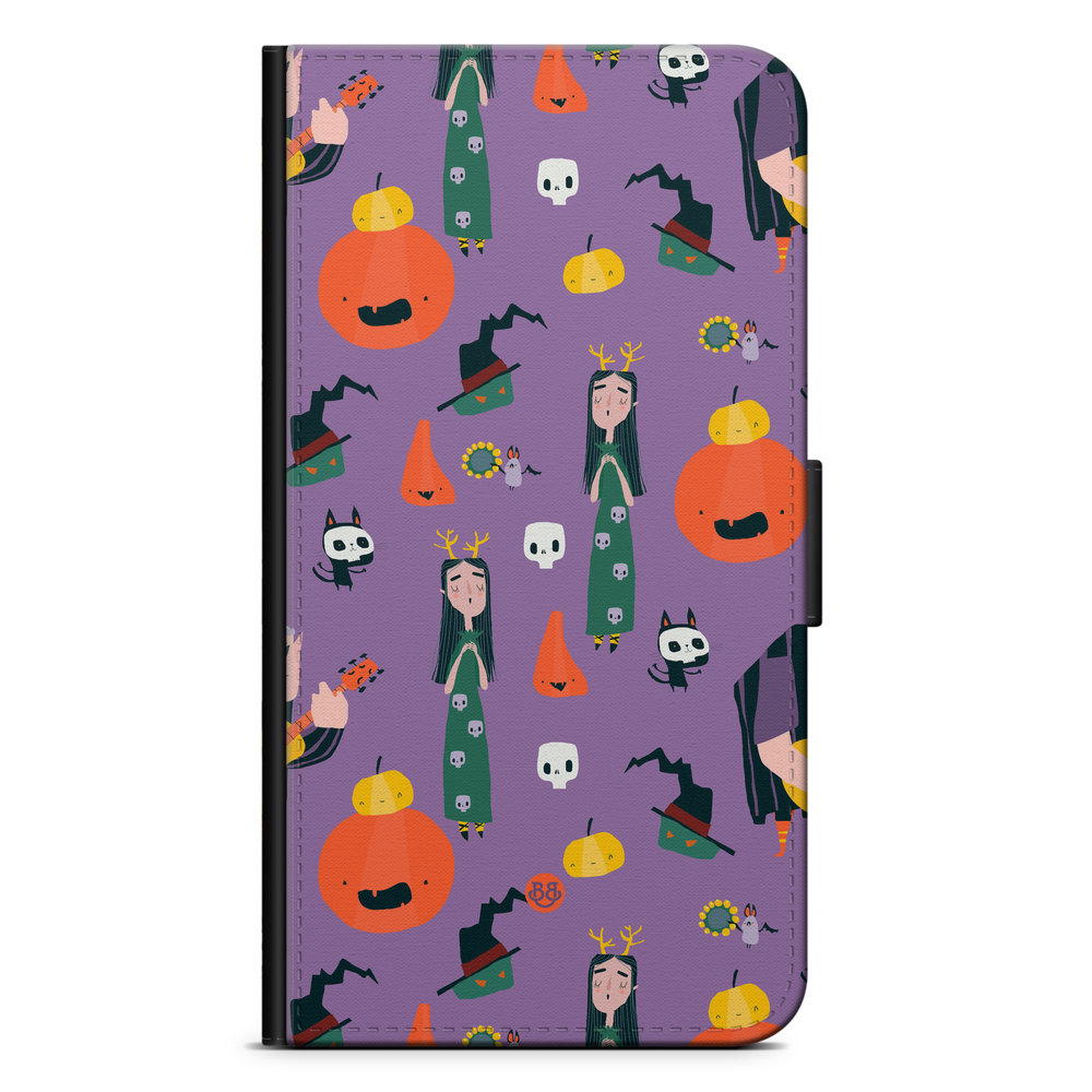 Samsung Galaxy S7 Wallet Case - Helloween