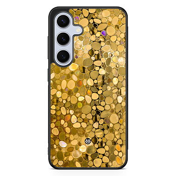 Samsung Galaxy S24 5G Case - Stained Glass Gold