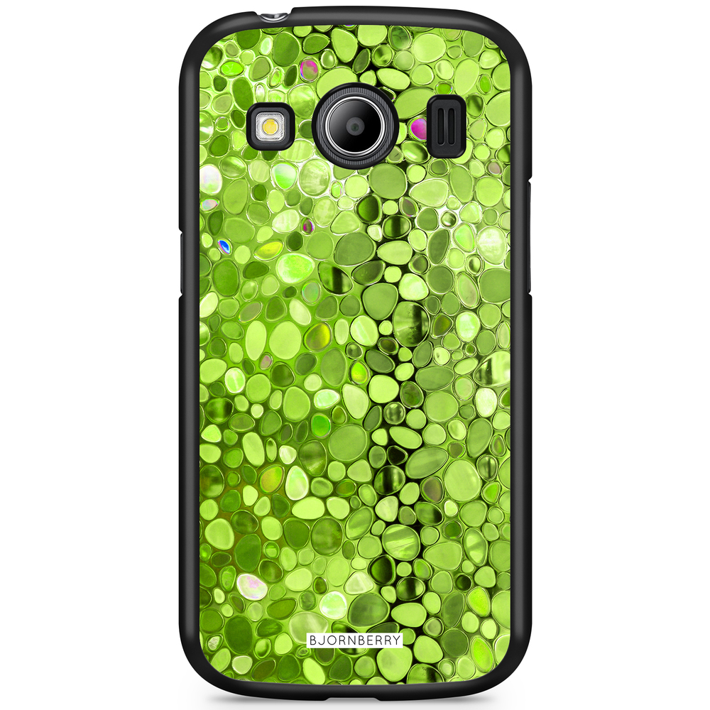 Samsung Galaxy Ace 4 Skal - Stained Glass Grön