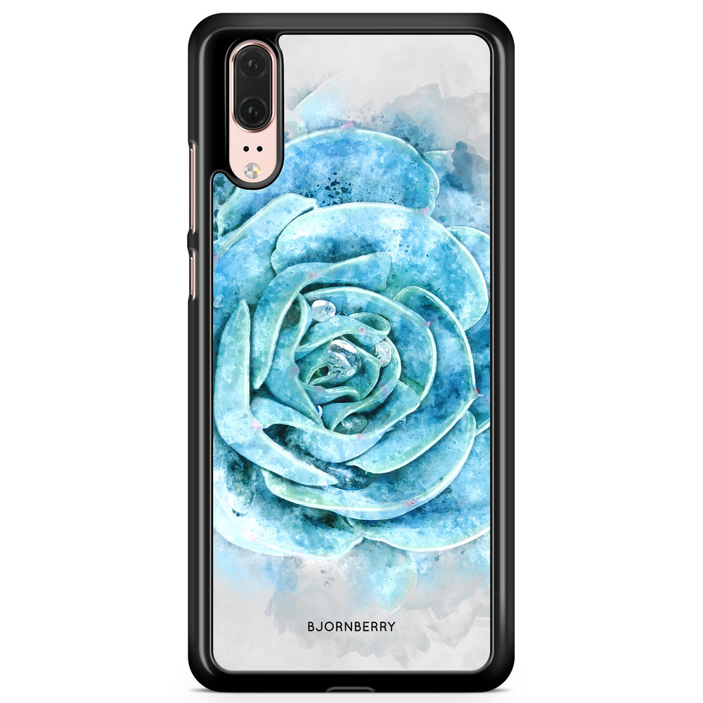 Huawei P20 Case - Blue Cactus