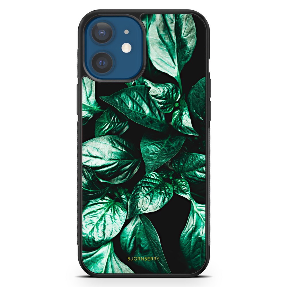 iPhone 12 Mini Case - Green Leaves