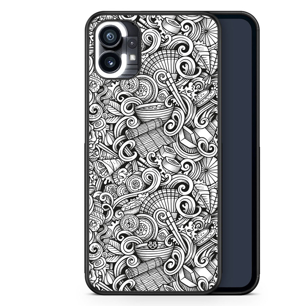 Nothing Phone (1) Case - Japanese Pattern