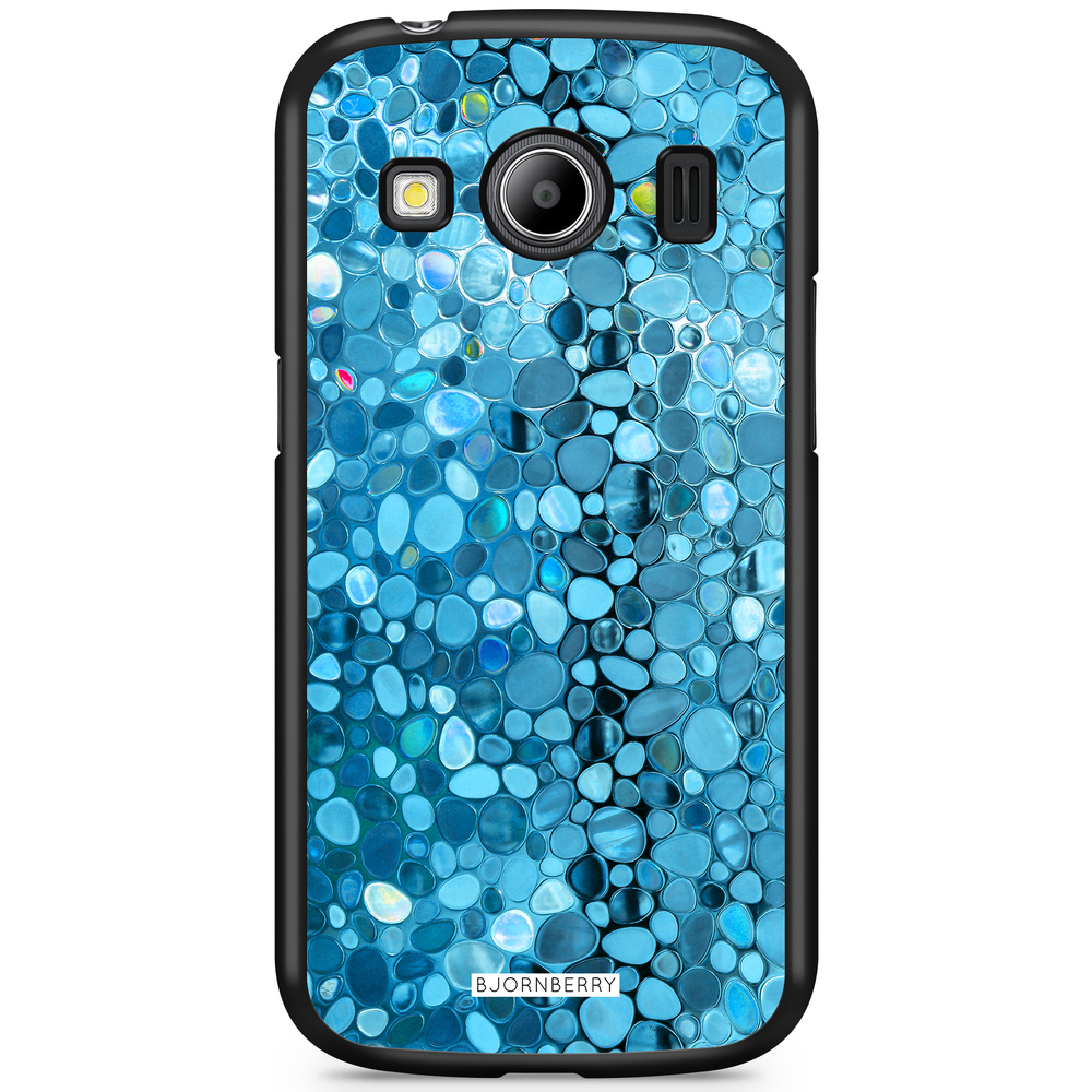 Samsung Galaxy Ace 4 Case - Stained Glass Blue