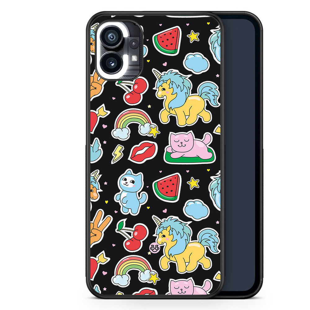 Nothing Phone (1) Case - Cute Stickers