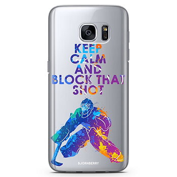 Samsung Galaxy S6 TPU Skal - Block That Shot