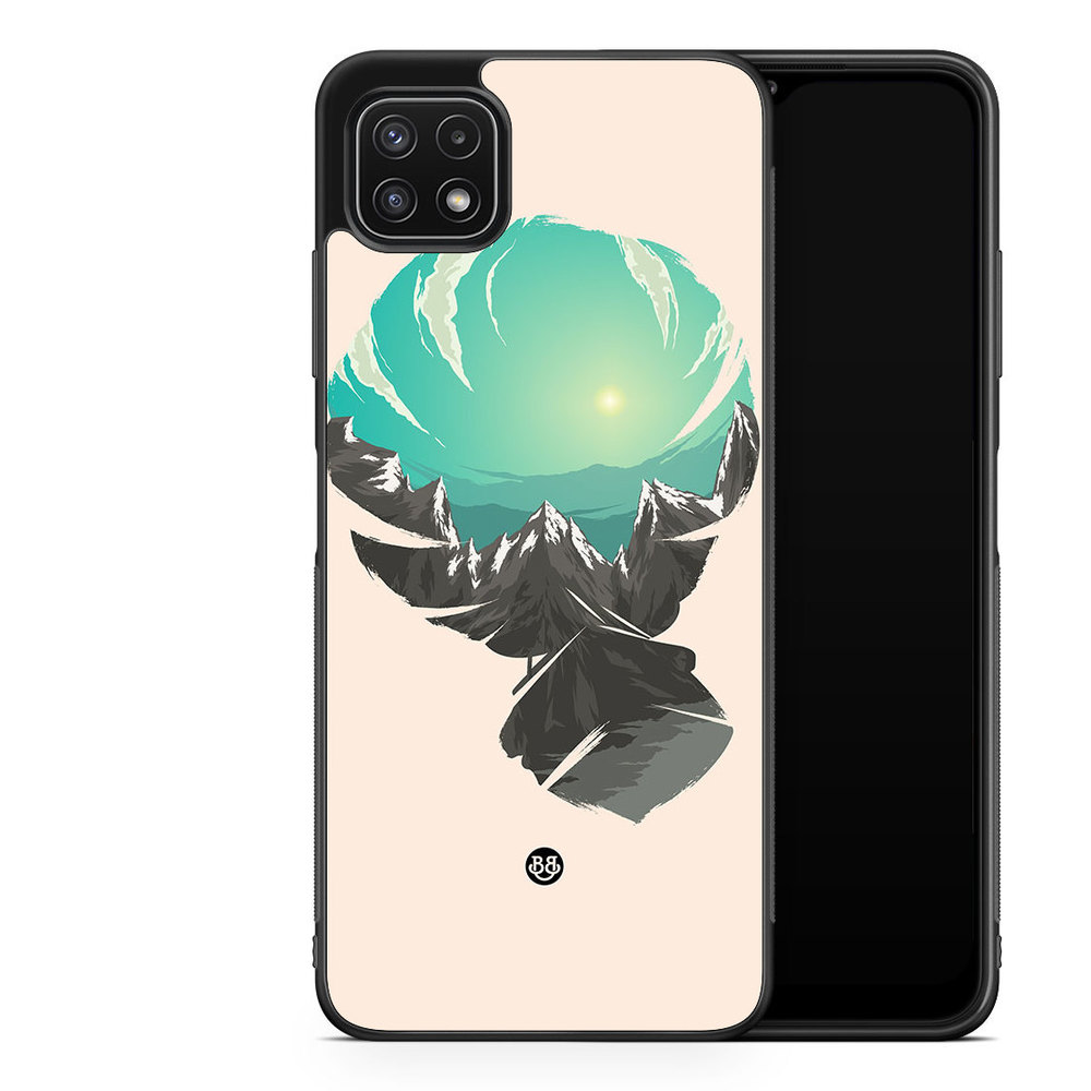Samsung Galaxy A22 5G Case - Baloon mountain