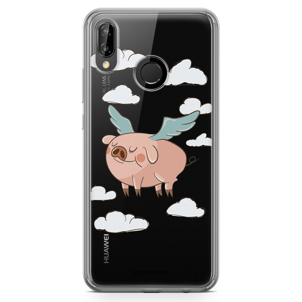 Huawei P20 Lite Fashion Case - Flying Pig