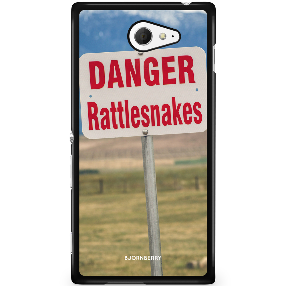 Sony Xperia M2 Aqua Case - DANGER 