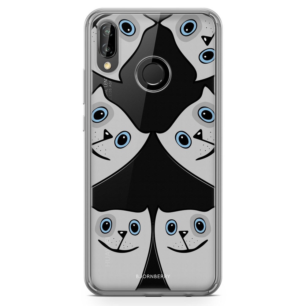 Huawei P20 Lite Fashion Skal - Roliga Katter