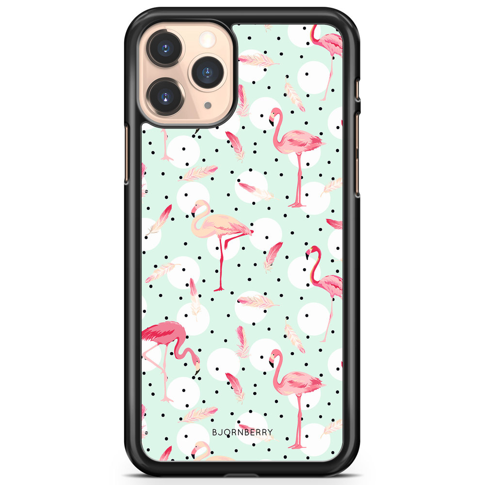 iPhone 11 Pro Case - Flamingos