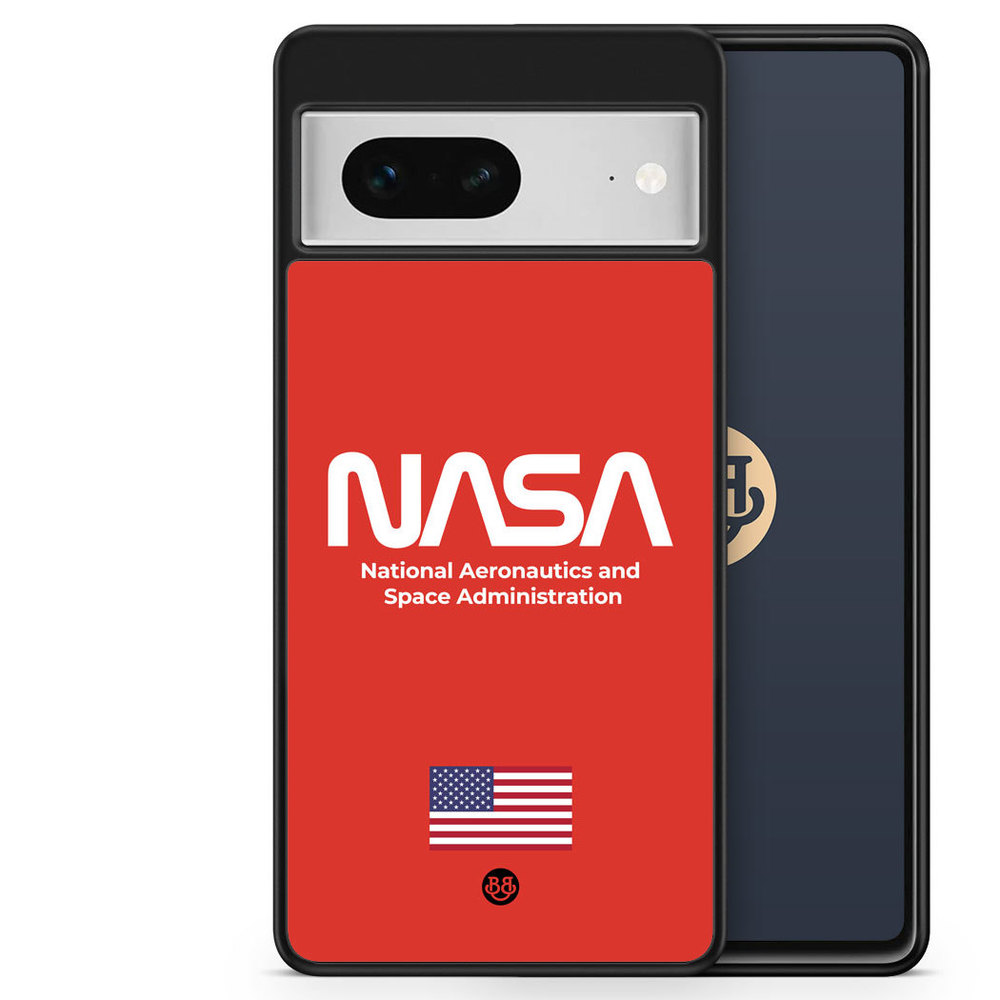 Google Pixel 7 Case - NASA Worm Red