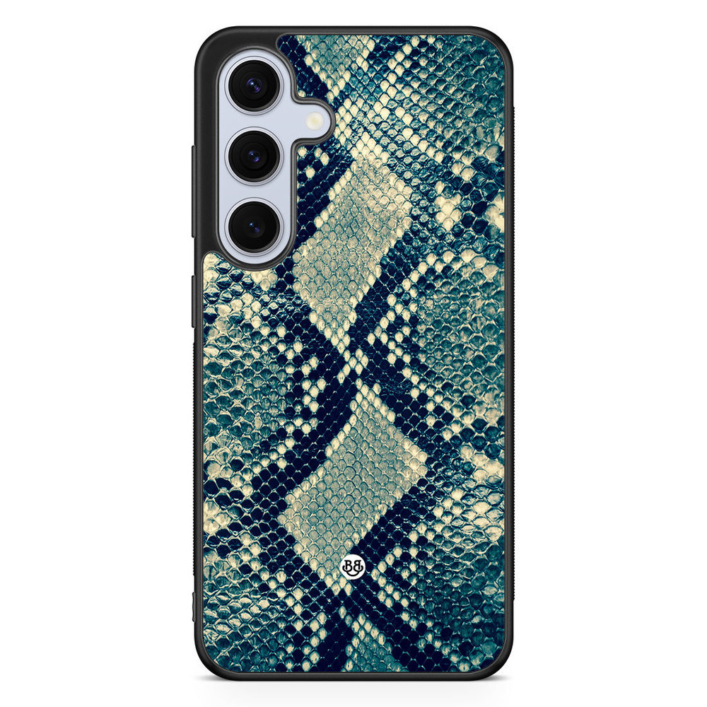 Samsung Galaxy S24 5G Case - Blue Snakeskin