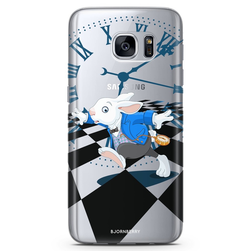 Samsung Galaxy S6 TPU Case - White Rabbit
