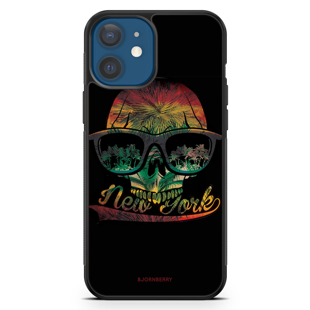 iPhone 12 Mini Case - New York Skull