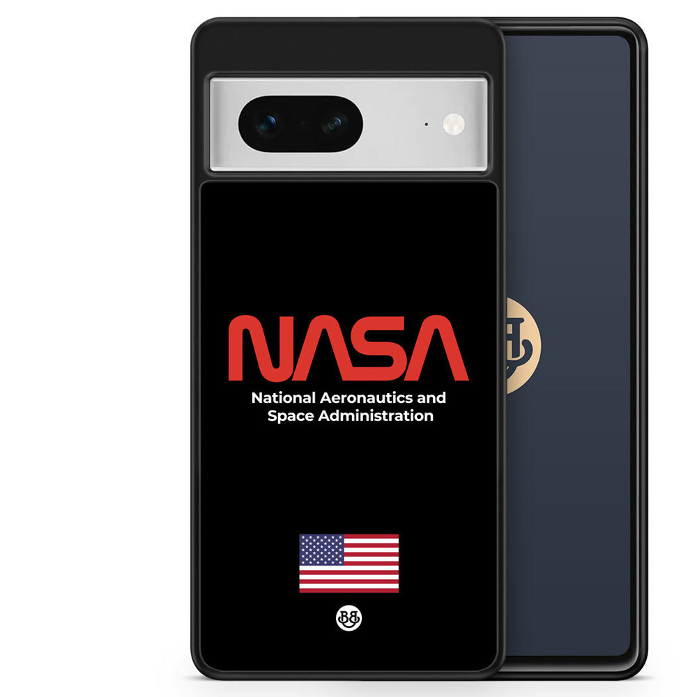 Google Pixel 7 Case - NASA Worm Black