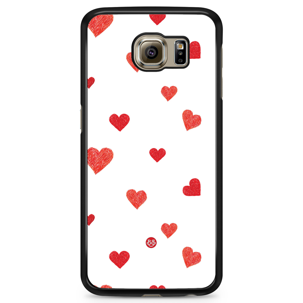 Samsung Galaxy S6 Edge Case - Painted Heart