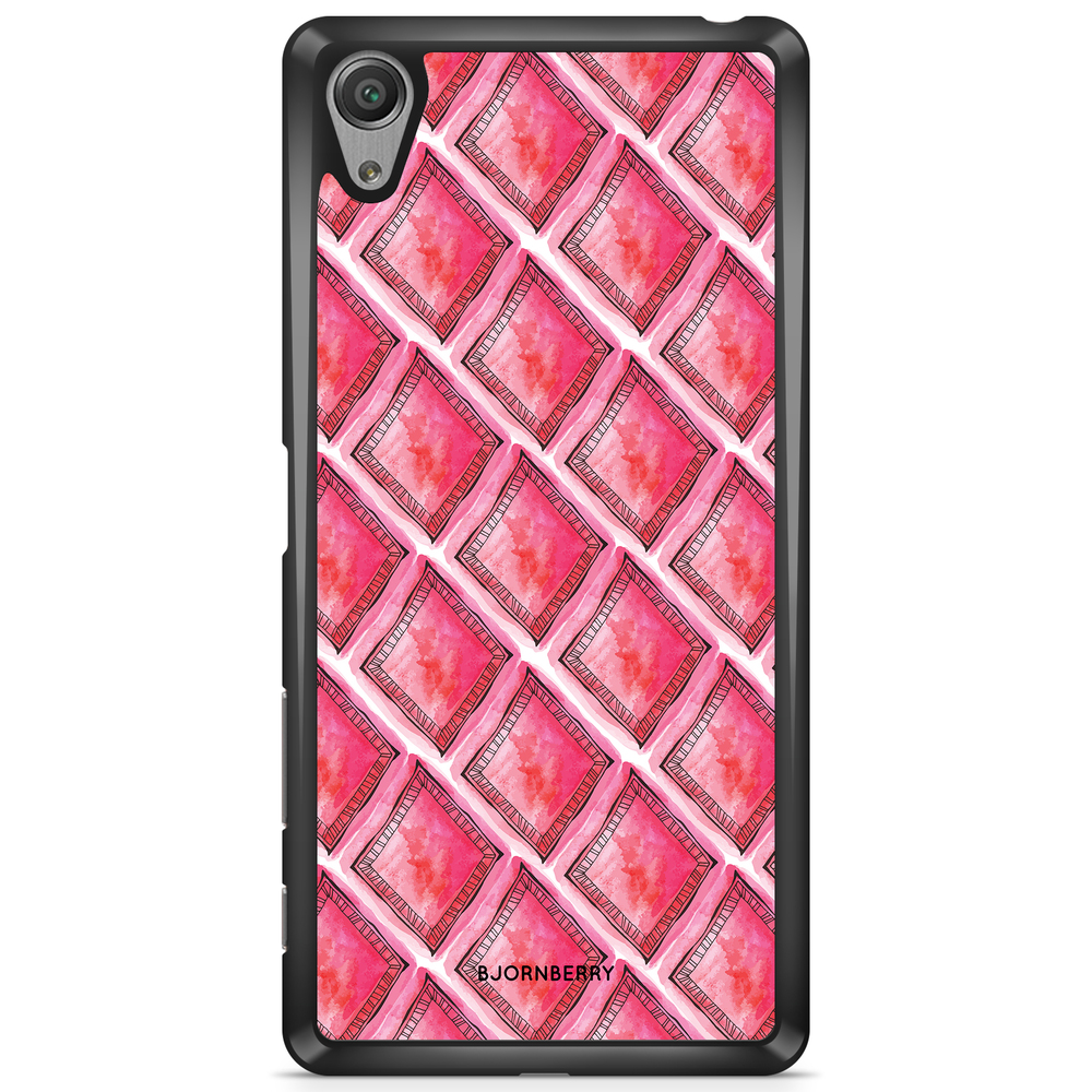 Sony Xperia L1 Case - Red Rhombus