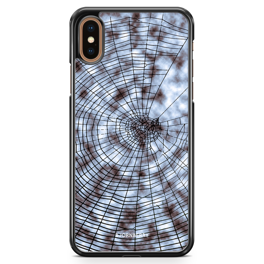 iPhone XS Max Case - Black Spiderweb