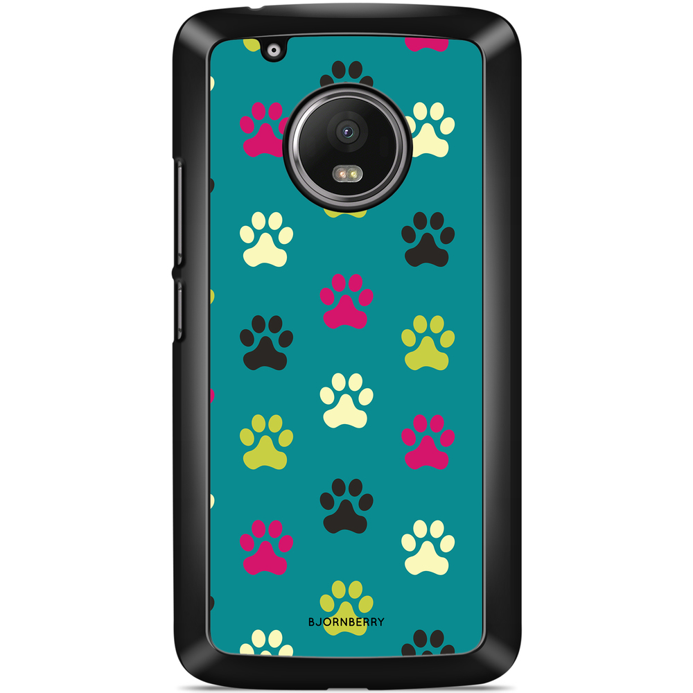 Moto G5 Plus Case - Dog Footprint
