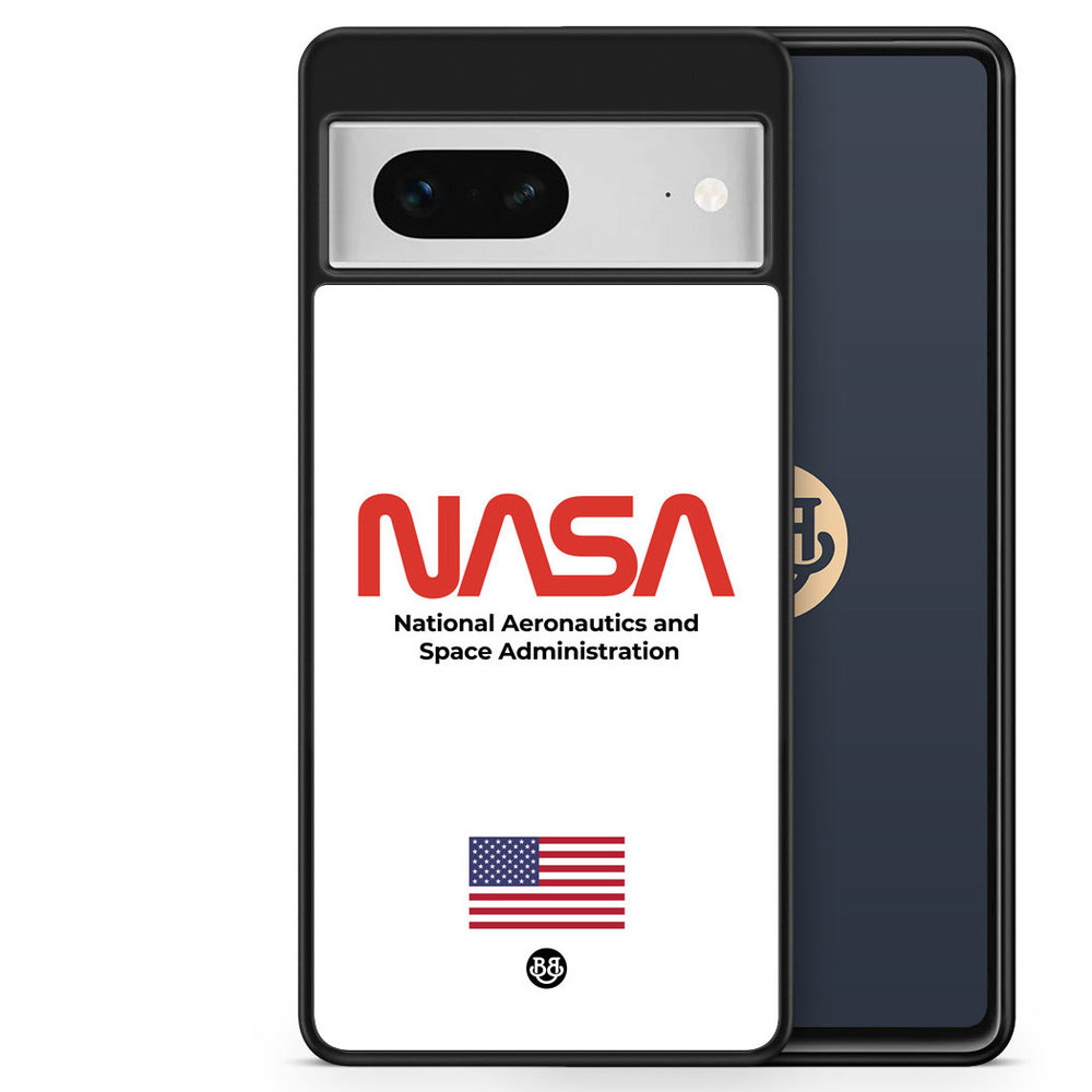 Google Pixel 7 Case - NASA Worm White