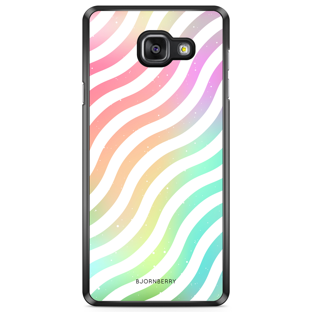Samsung Galaxy A5 6 (2016) Case - Wavy Rainbow
