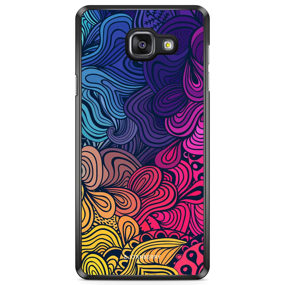 Samsung Galaxy A5 6 (2016) Case - Retro Flowers