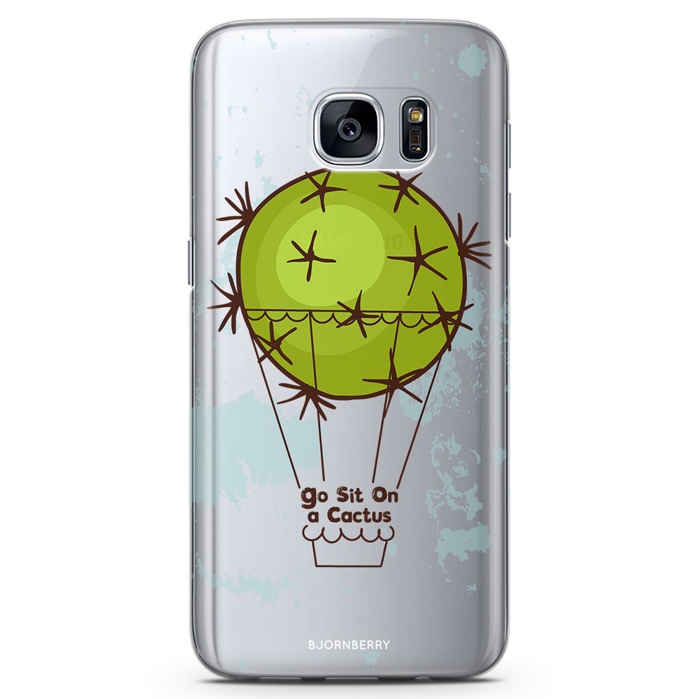 Samsung Galaxy S6 TPU Case - Go Sit On A Cactus