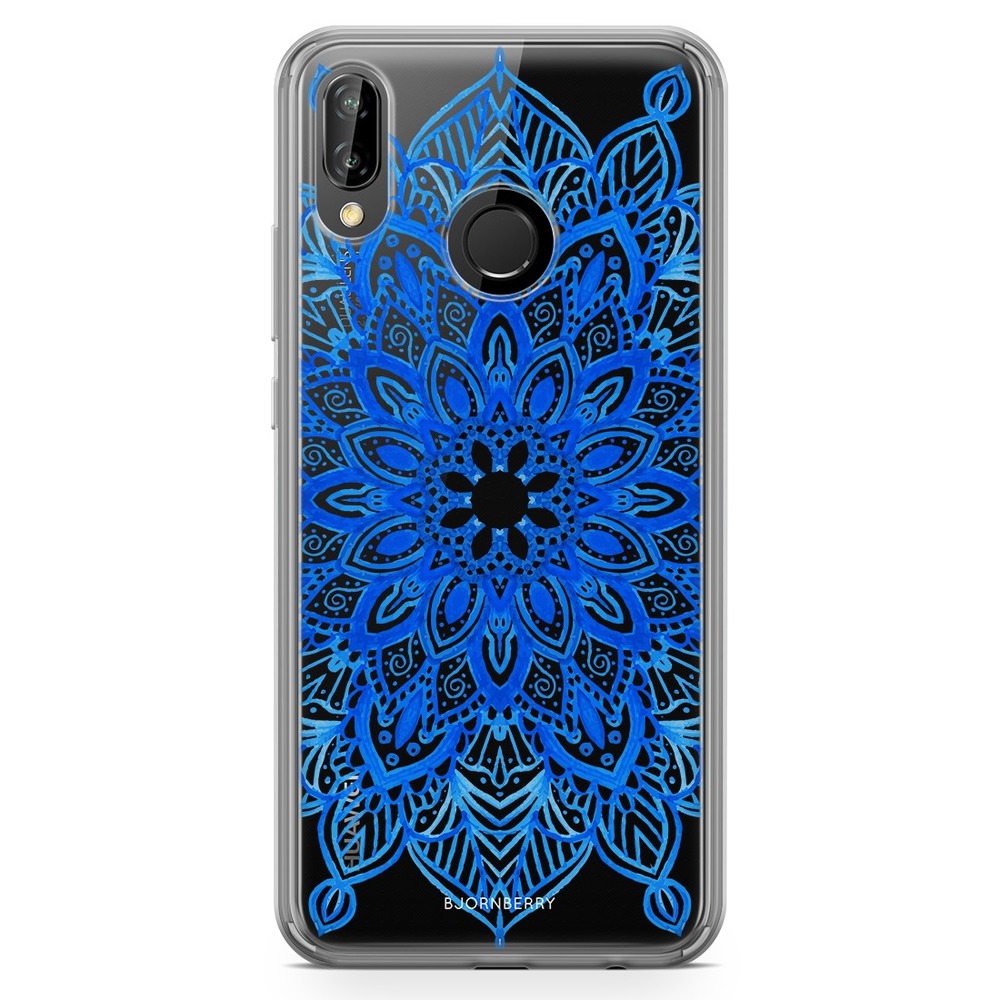 Huawei P20 Lite Fashion Case - Blue Mandala