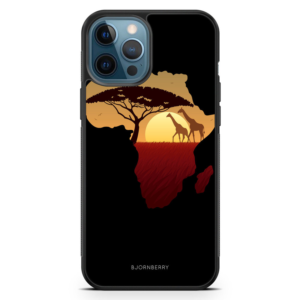iPhone 12 Pro Case - Africa Black