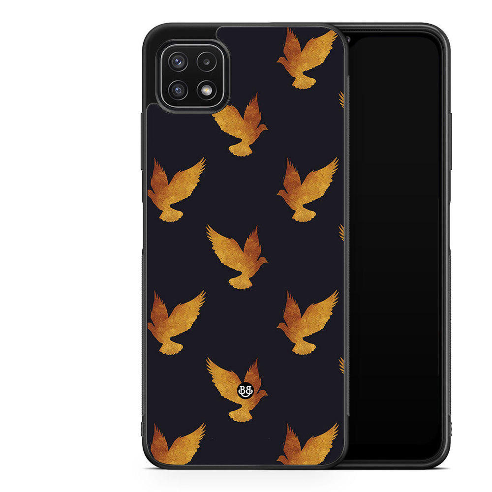 Samsung Galaxy A22 5G Case - Golden Doves