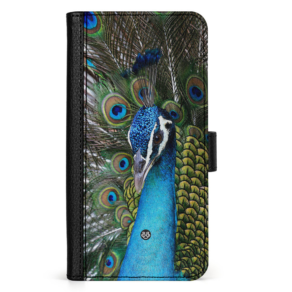 Samsung Galaxy A14 4G/5G Wallet Case - Peacock