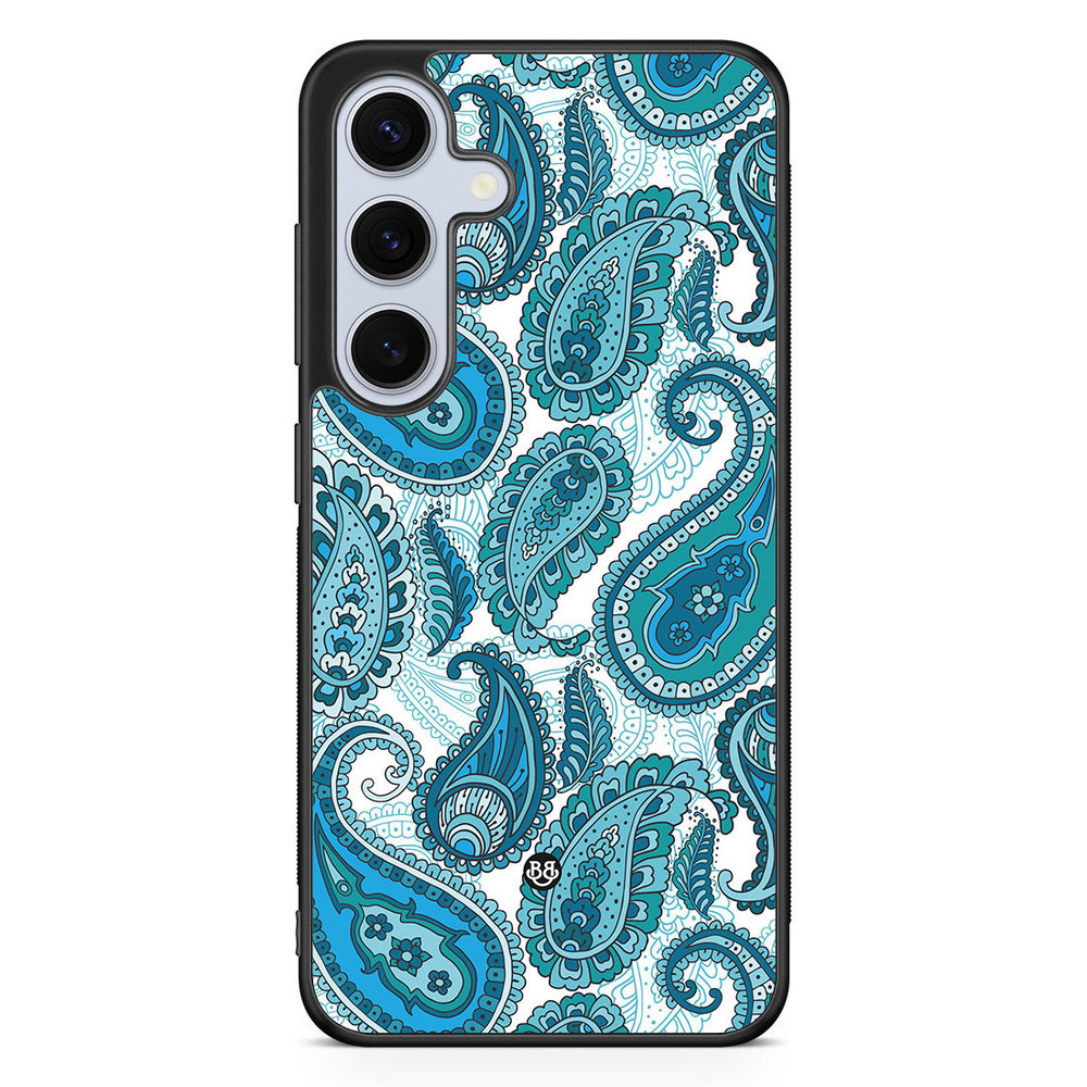 Samsung Galaxy S24 5G Case - Blue Paisley