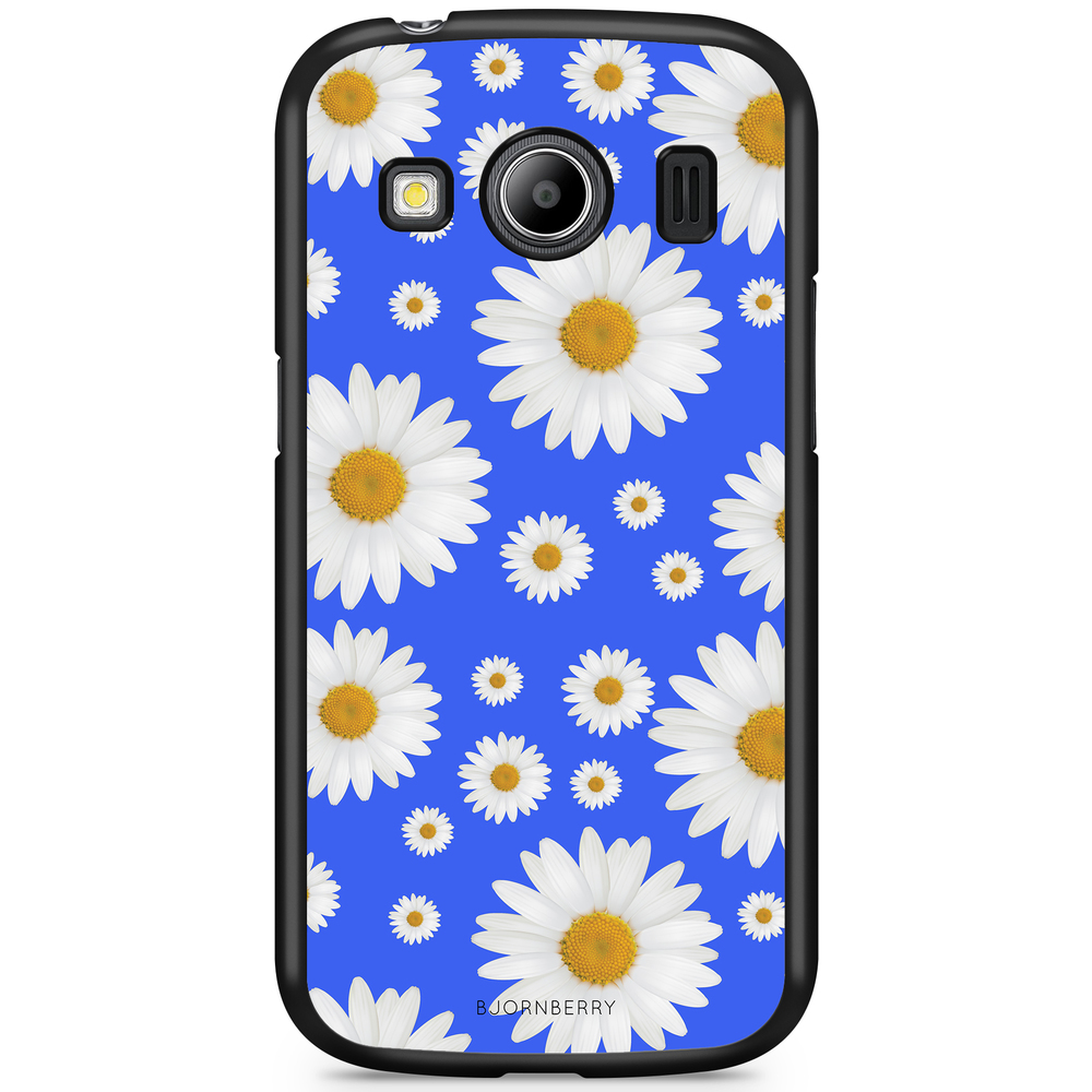 Samsung Galaxy Ace 4 Case - Blue Daisy Flowers