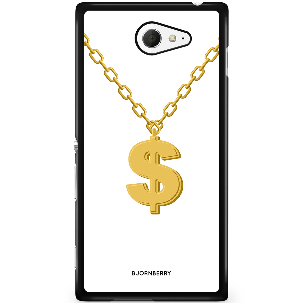 Sony Xperia M2 Aqua Case - Dollar Chain