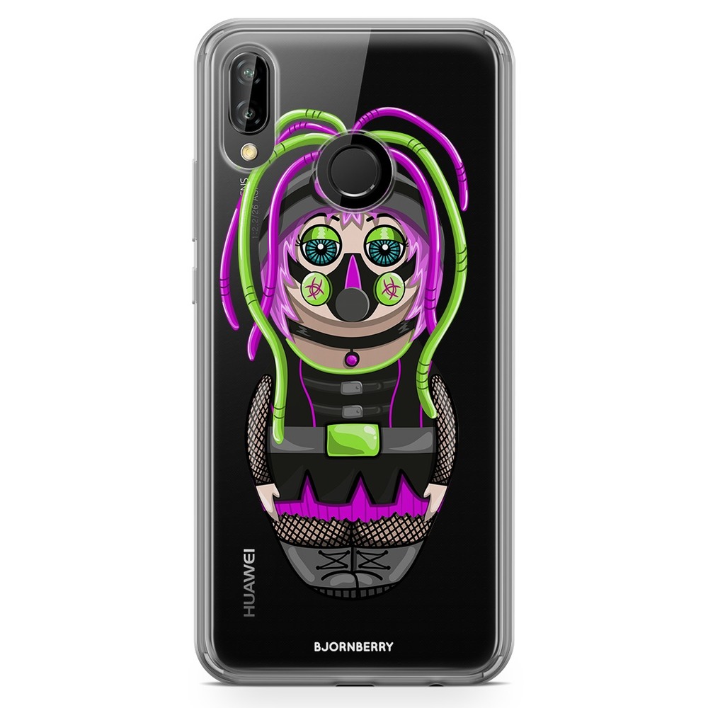 Huawei P20 Lite Fashion Case - Cyber-Goth