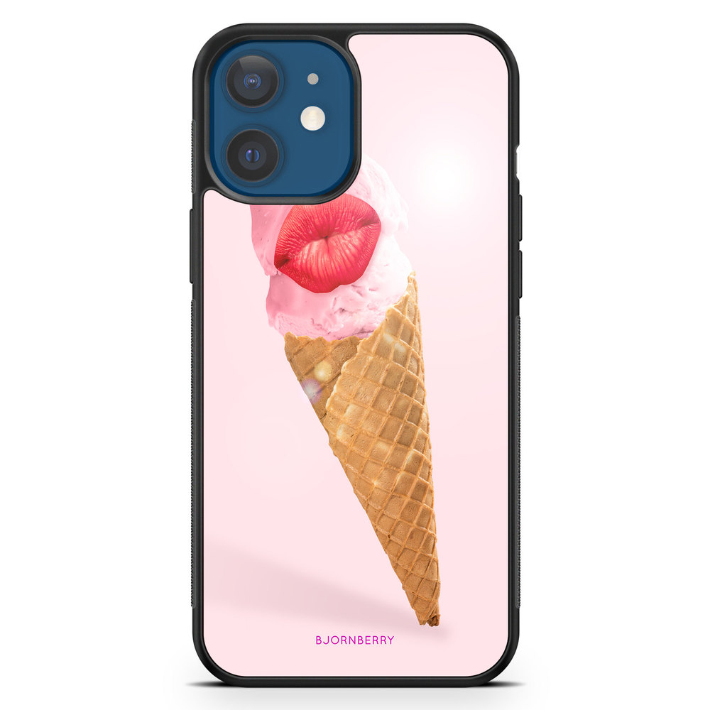 iPhone 12 Mini Case - Lips Ice Cream