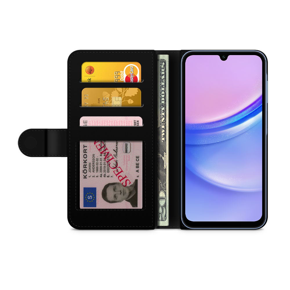 Samsung Galaxy A15 Wallet Case - Moroccan Pattern - 2
