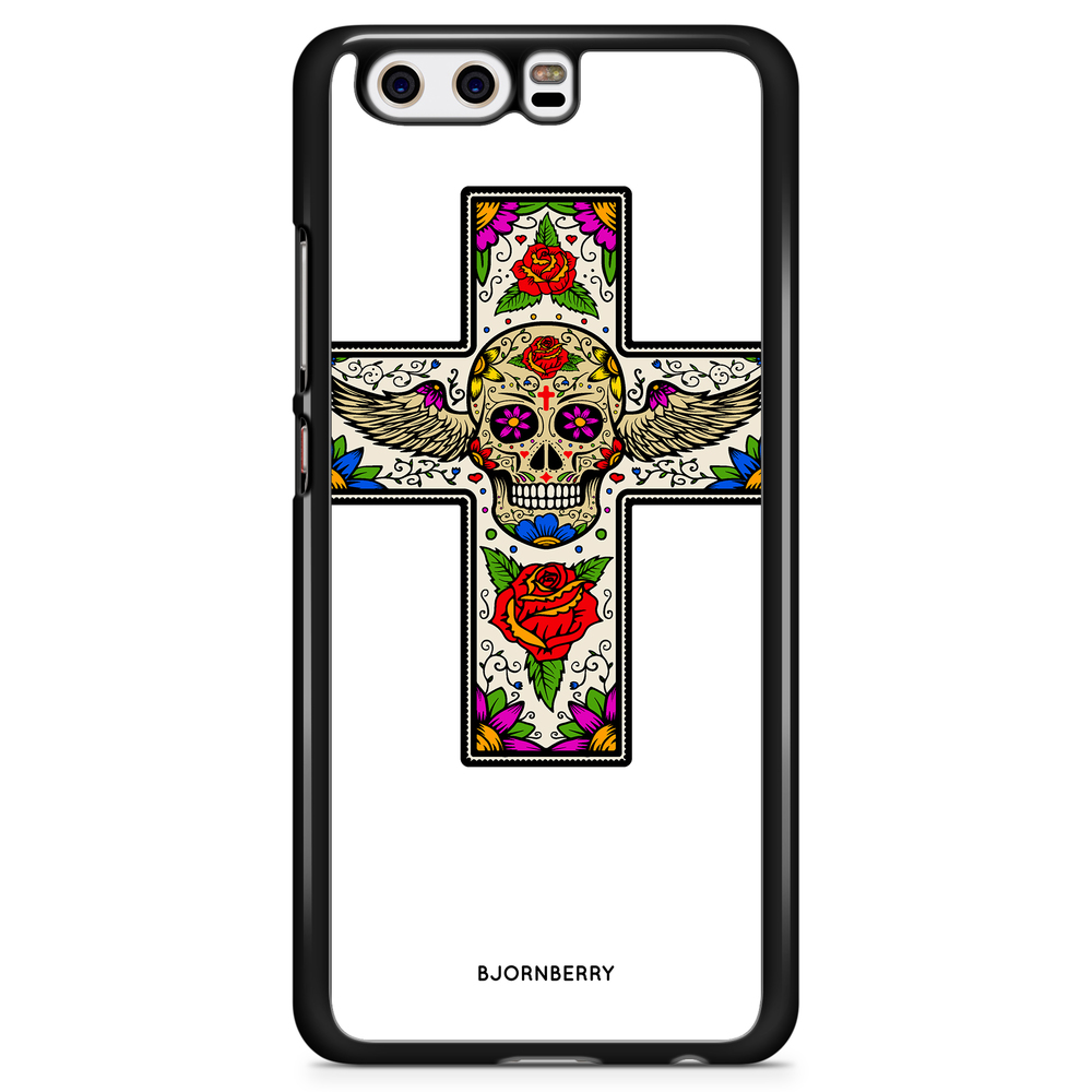 Huawei P10 Case - Skull Cross