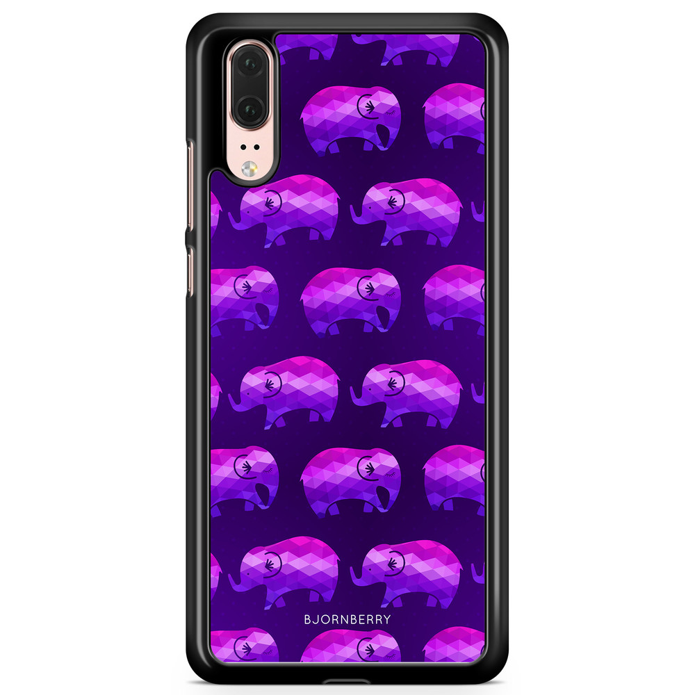 Huawei P20 Case - Purple Elephant