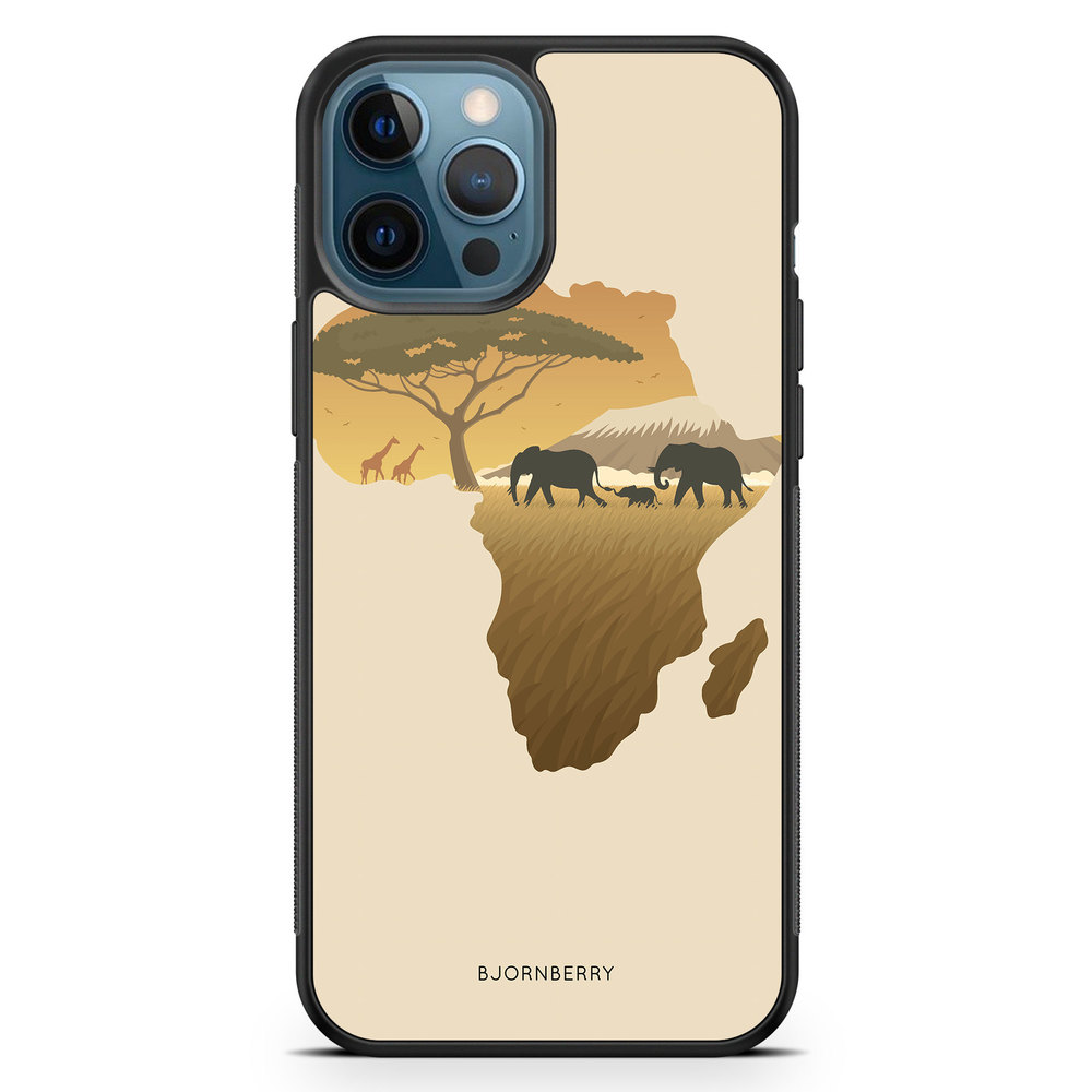 iPhone 12 Pro Case - Africa Brown