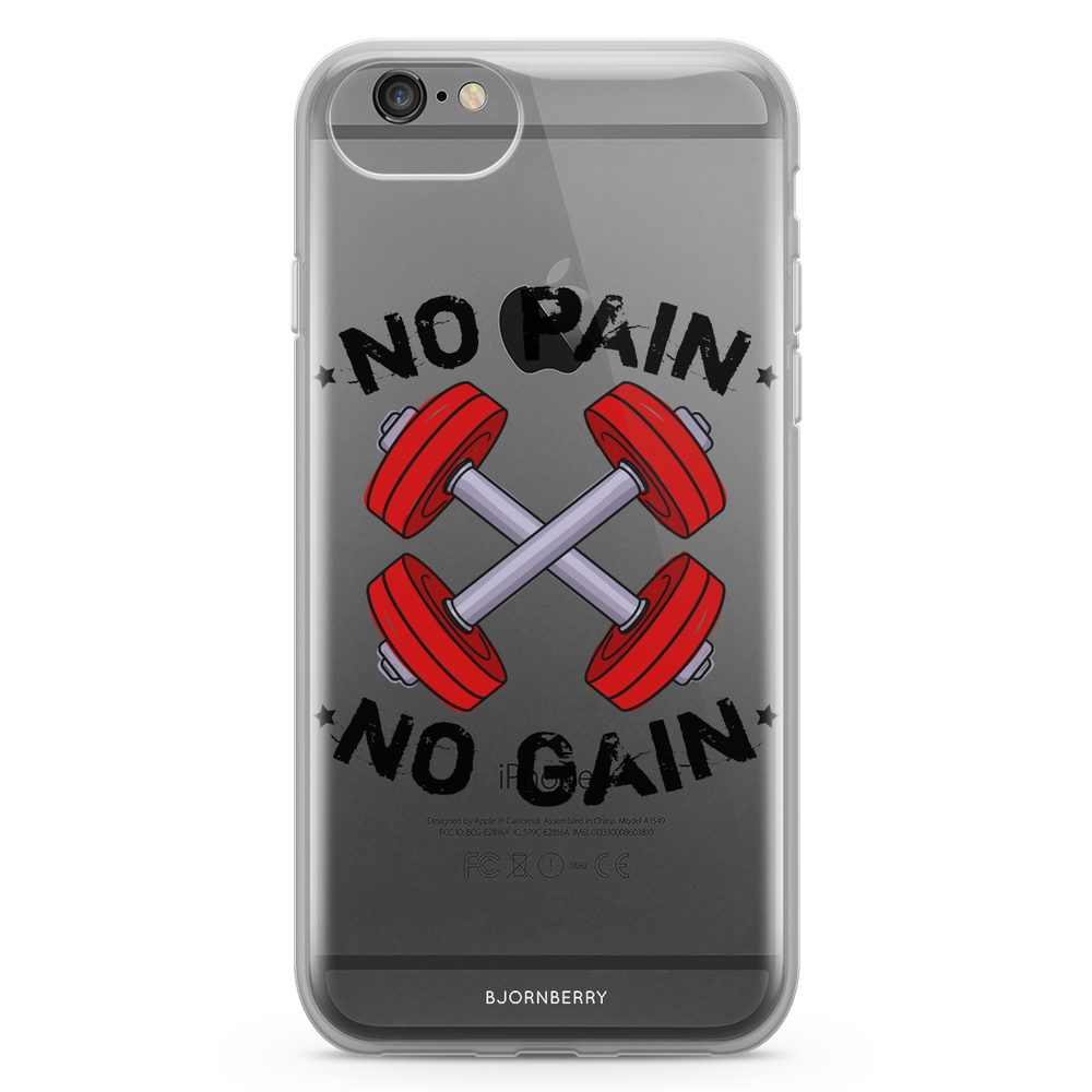 iPhone 6/6s Fashion Case - No Pain No Gain