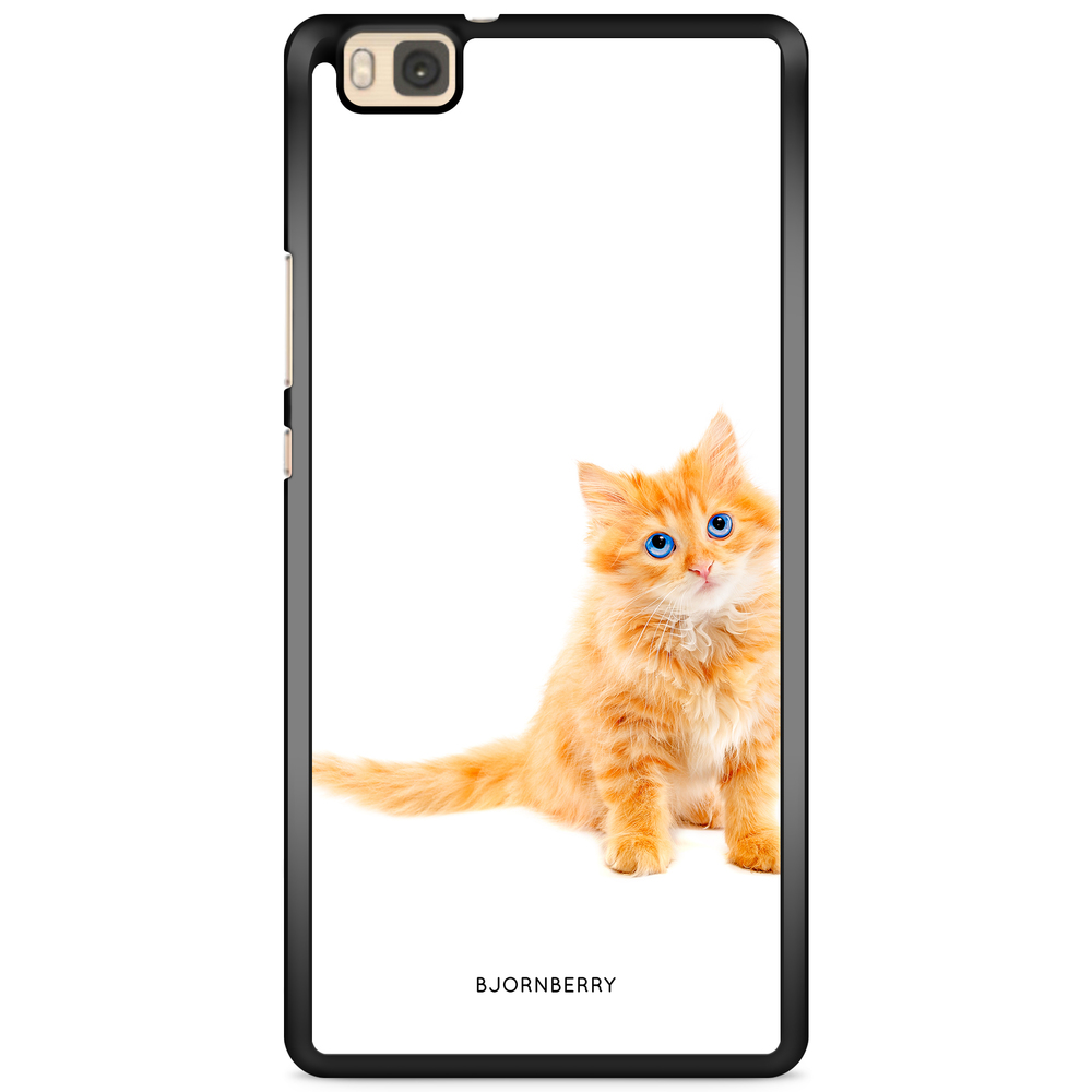 Huawei P8 Lite Case - Small Brown Cat