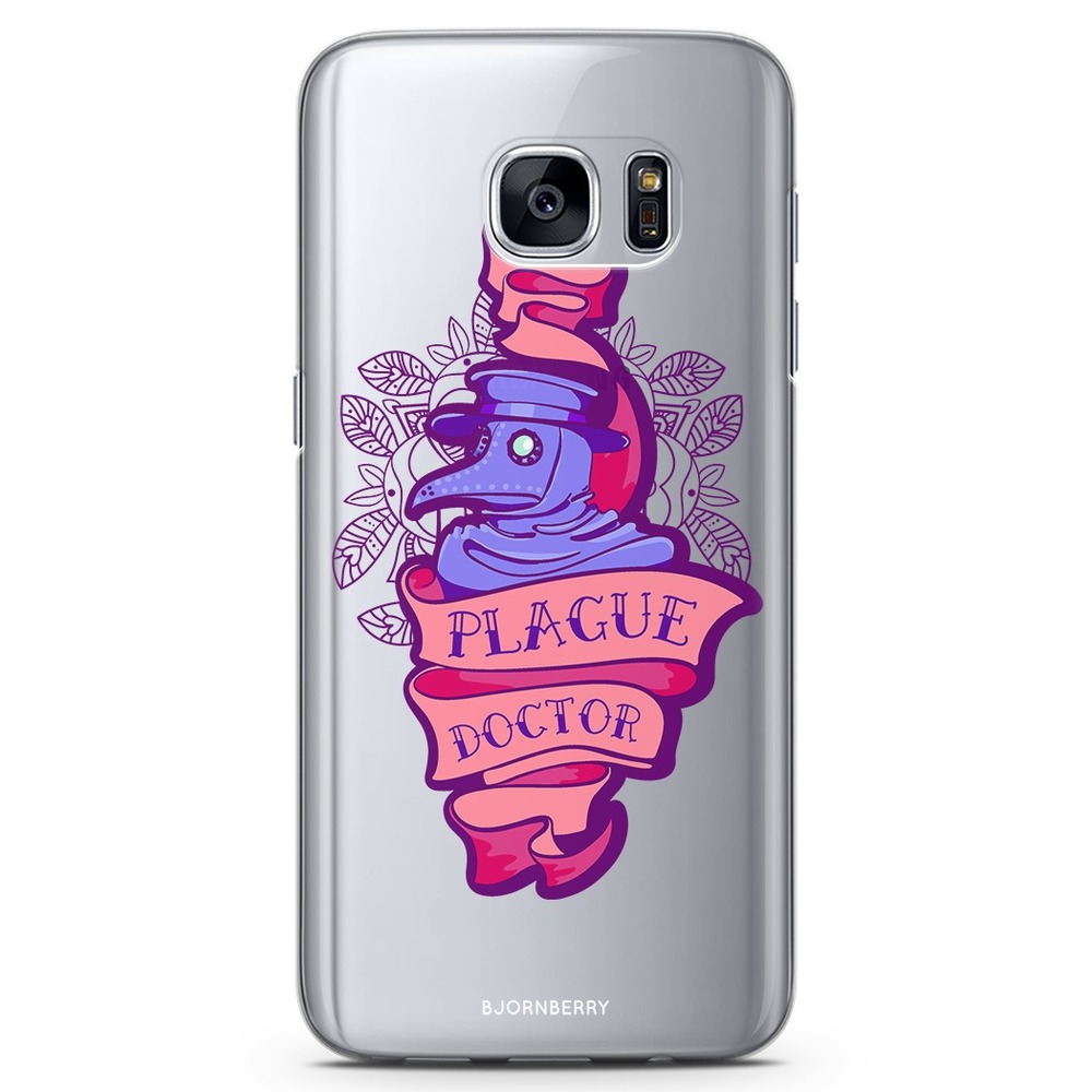 Samsung Galaxy S6 TPU Case - Plague Doctor