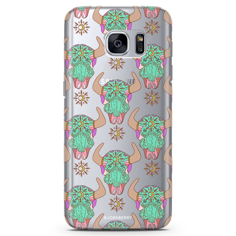 Samsung Galaxy S6 TPU Case - Beautiful Skulls