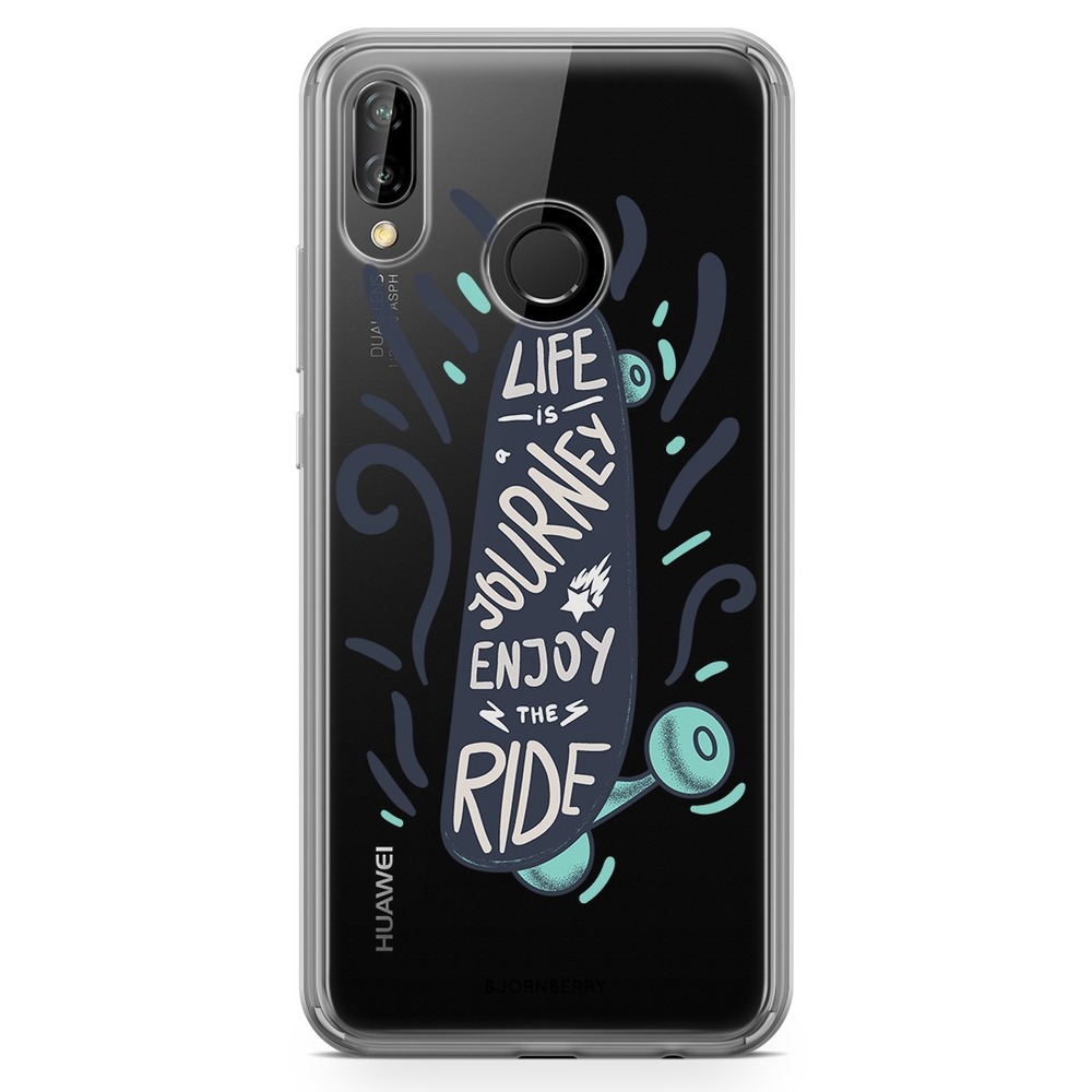 Huawei P20 Lite Fashion Skal - Skatecitat