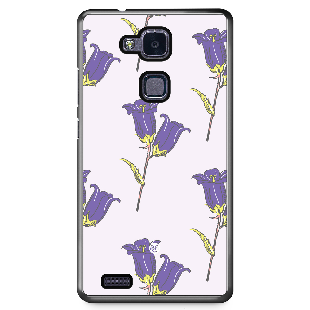 Huawei Honor 5X Case - Wild Purple Flowers