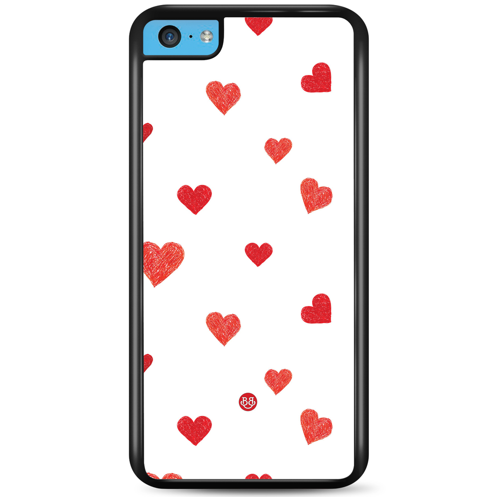 iPhone 5C Case - Painted Heart