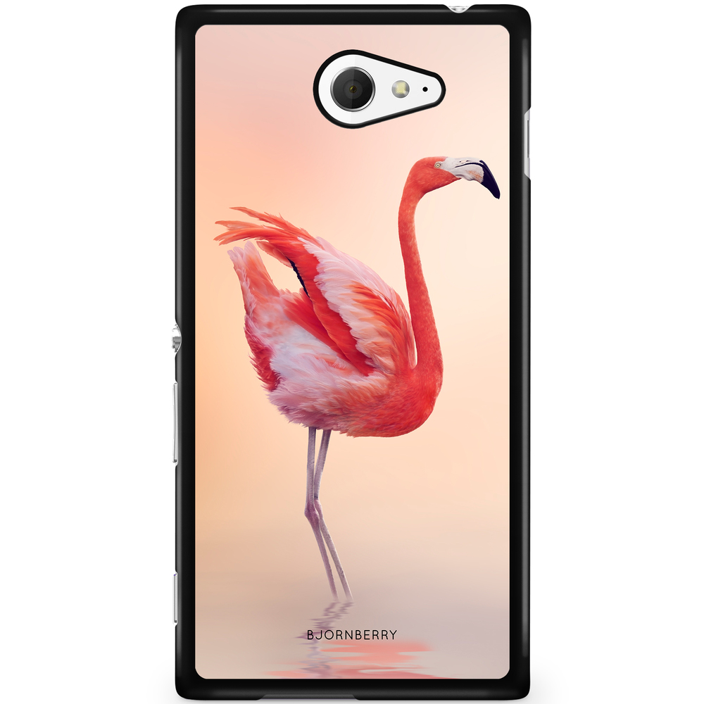 Sony Xperia M2 Aqua Case - Flamingo