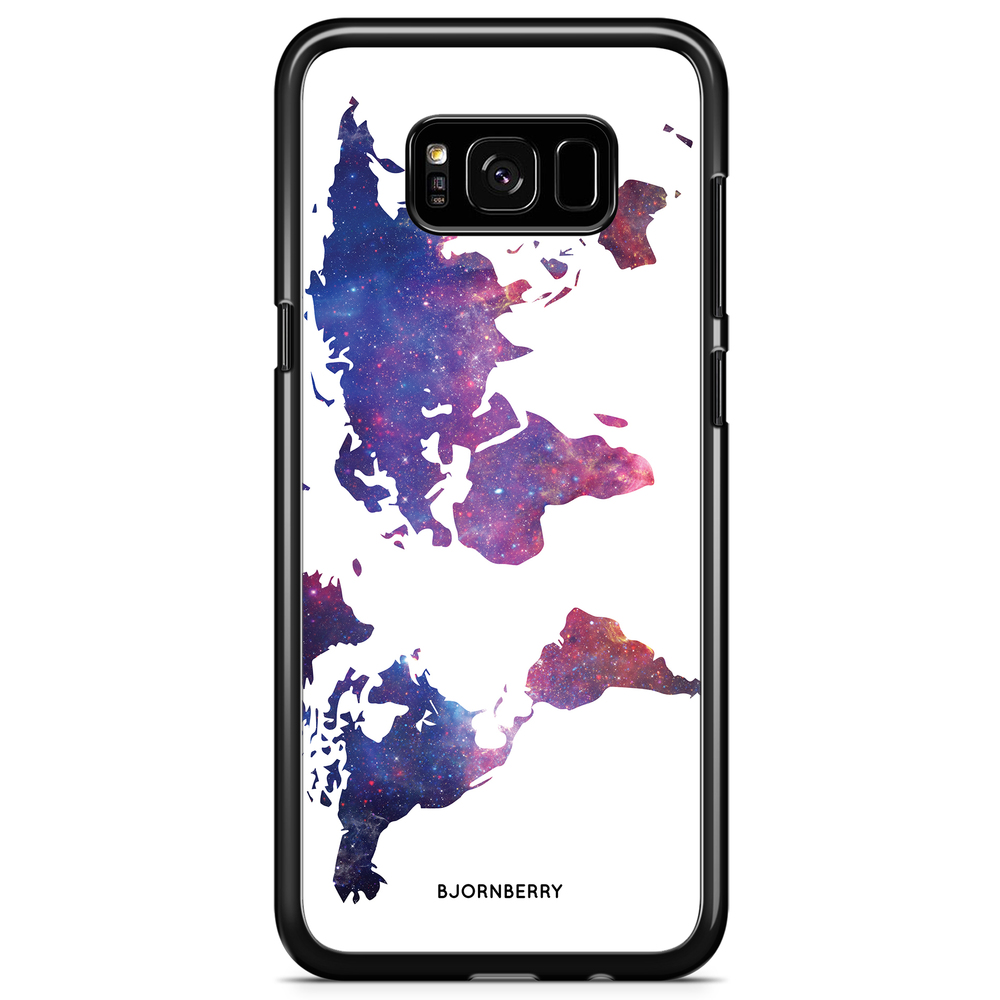 Samsung Galaxy S8 Case - World Map Space